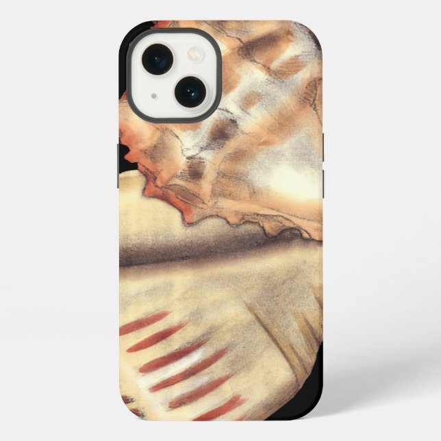 Coque iPhone Artistic Conch Shells (Verso)