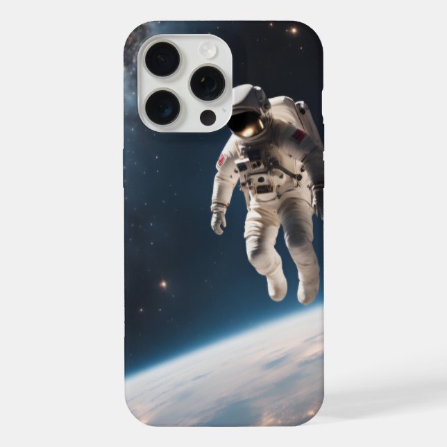 Coque iPhone Astronaut perdu dans l'espace iphone 15 pro max co (Verso)