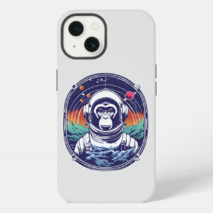 Etui iPhone 13 Astronaute Singe de l'Espace