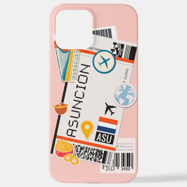COQUE iPhone ASUNCION PASS PARAGUAY (Verso)