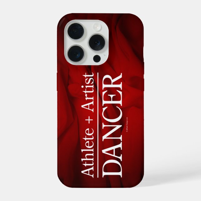 Coque iPhone Athlète + Artiste = Danseur (Verso)