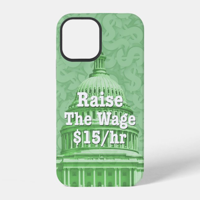 Coque iPhone Augmenter Le Salaire Minimum (Verso)
