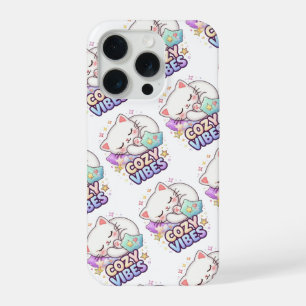 Autocollant de chat ambiance cosy   Chat mignon en
