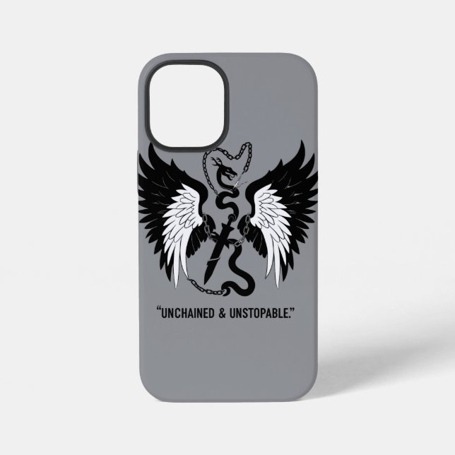 Coque iPhone Autonomisation de la conception des serpents et de (Verso)