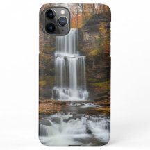 Autumn waterfalls - beautiful 
