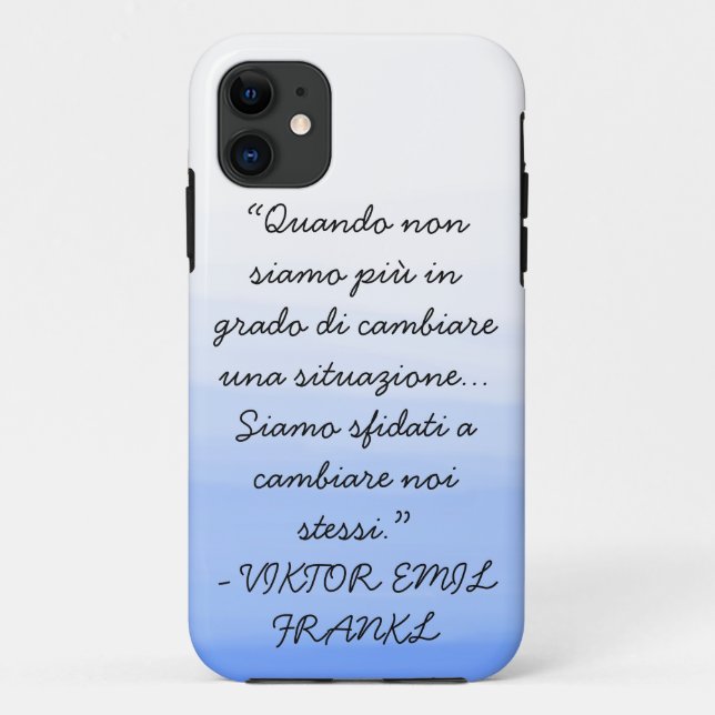 coque iphone avec sagesse italienne (Dos)