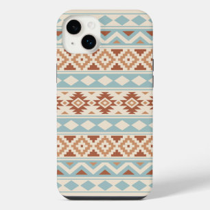 Aztec Essence Ptn III b Crème Terracottas Bleues