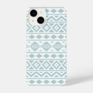 Coque Pour iPhone 14 Aztec Essence Ptn III Canard Bleu oeuf Blanc
