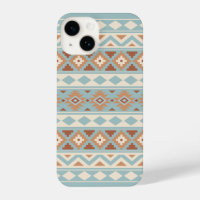 Aztec Essence Ptn IIIb Blue Cream Terracottas