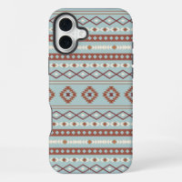 Aztec Mixte Motif Motif Rusts Crème Bleu