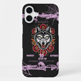 Coque iPhone 16 Plus badge de Noël