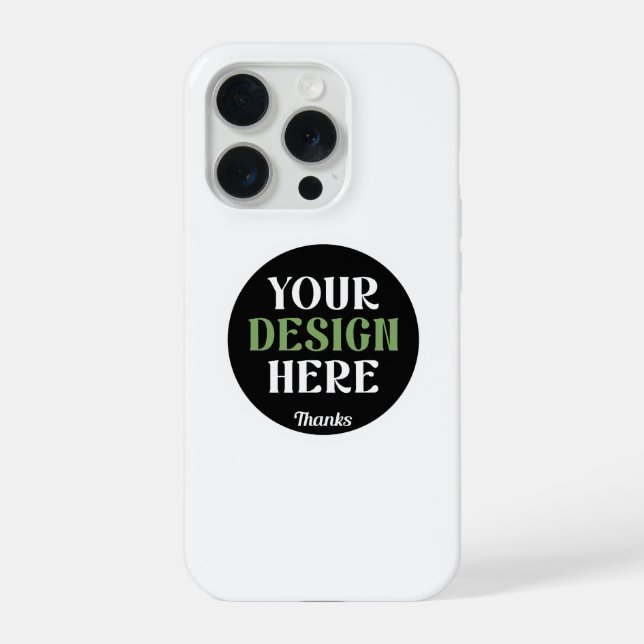Coque iPhone baiser personnalisé, unique, élégant et minimalist (Verso)