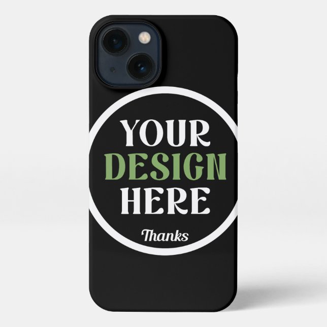 Coque iPhone baiser personnalisé, unique, élégant et minimalist (Verso)