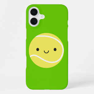 Coque iPhone 16 Plus Balle de tennis Kawaii