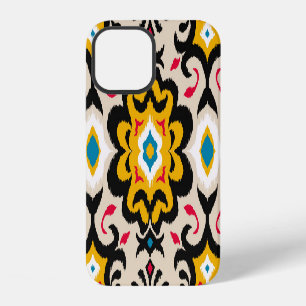 Coque iPhone 12 Bandana Paisley : Impression de foulard en soie vi