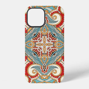 Coque iPhone 12 Bandana traditionnel ornemental floral paisley. Yo