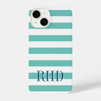 Bande marine turquoise bleue et blanche nom person
