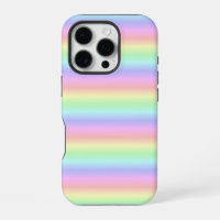 Bandes arc-en-ciel Pastel - motif