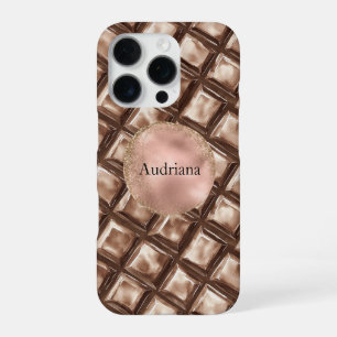 Coque iPhone 16 Pro Barre à bonbons au chocolat