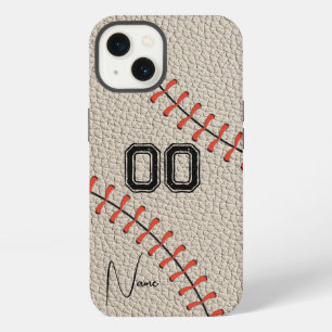 Etui iPhone 13 Baseball personnalisé avec numéro et nom