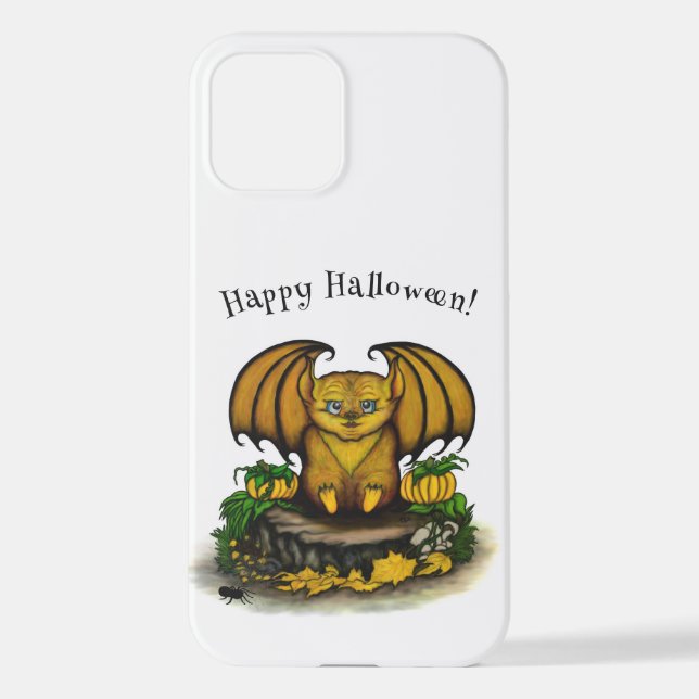 Coque iPhone Bat d'Halloween mignonne (Verso)