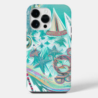 Bateaux à voile et Créatures marines Art Abstrait