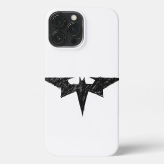 Etui iPhone 13 Pro Max Batman Bat-Signal Logo Sketch iPhone 13 pro m Case