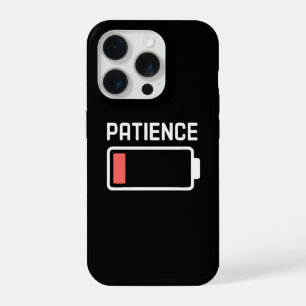 Batterie de patience faible