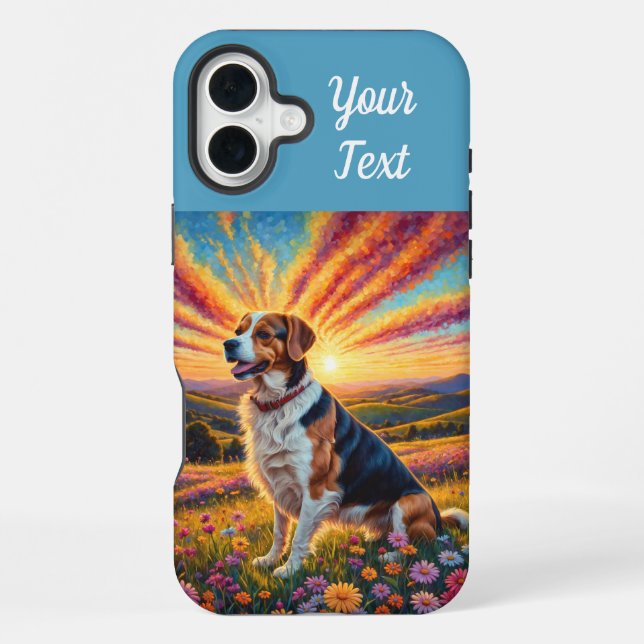 Coque iPhone Beagle (Verso)