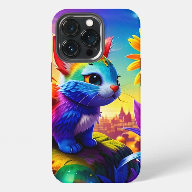 Coque iPhone Beau animal trois (Dos)
