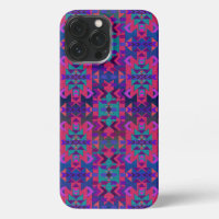Beau style sud-ouest rose et violet