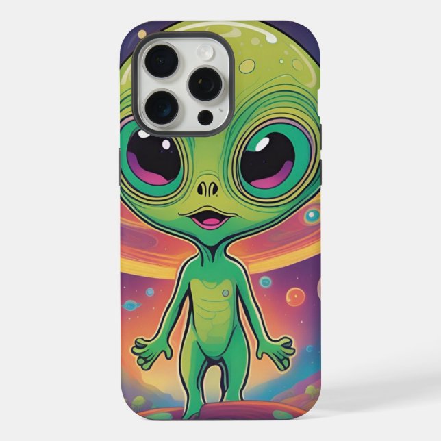 Coque iPhone Bébé Alien (Verso)