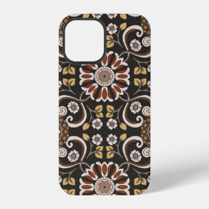 Coque iPhone 12 Belle médaille islamique sans couture texti motif