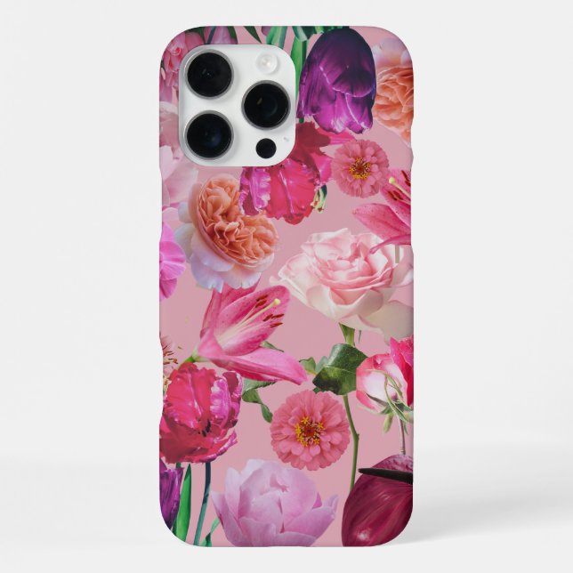 Coque iPhone Belles fleurs (Verso)