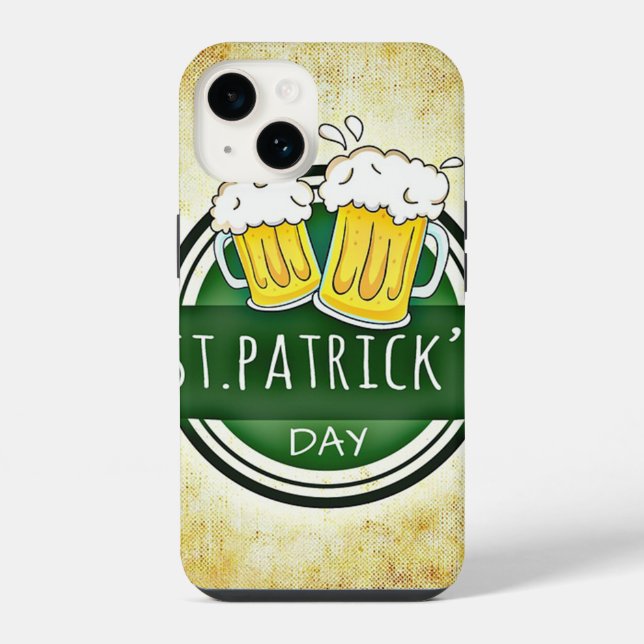 Coque iPhone Bières de la Saint-Patrick (Verso)