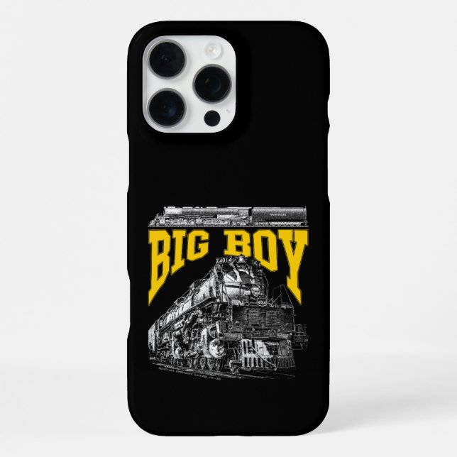 Coque iPhone Big Boy 4014 Union Pacific Class 4000. Steam Loco. (Verso)