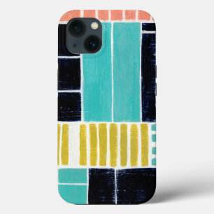 Etui iPhone 13 Blocs géométriques