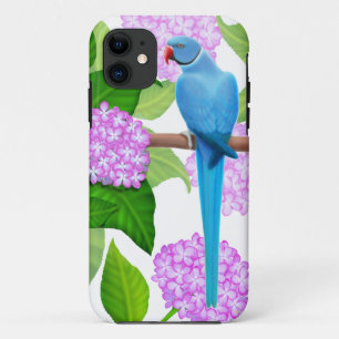 coque iphone Blue Indian Ringneck