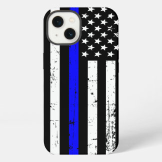 Etui iPhone 13 Blue Line mince marquent la caisse
