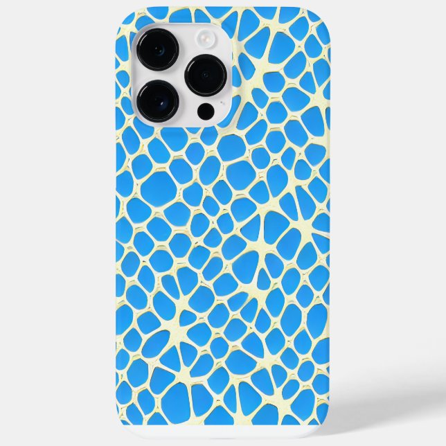 Coque iphone Blue Stones (Verso)