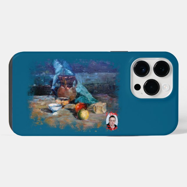 Coque iPhone Bodegón a espátula (Verso Horizontal)