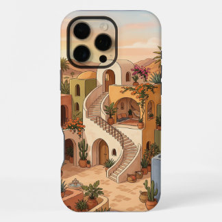 Coque iPhone 16 Pro Max Boho Terracotta iPhone 16 Pro Max Case | Moroccan