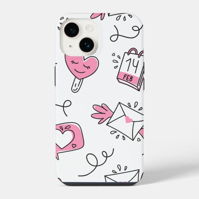 Coque iPhone Boîtes de téléphone de couverture iPhone élégant - (Verso)