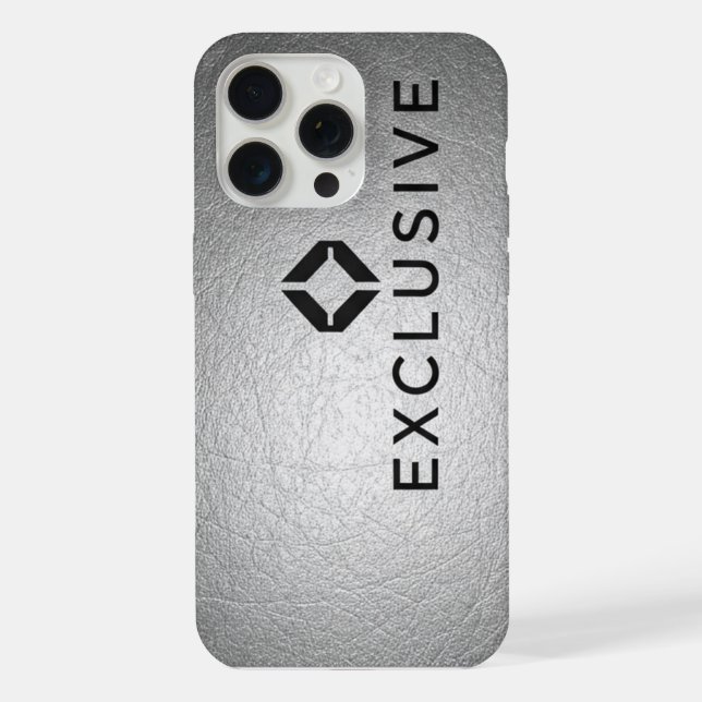 Coque iPhone Boîtes de téléphone Silver exclusif (Verso)
