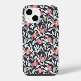 Coque Pour iPhone 14 boîtier à motif floral pour iphone