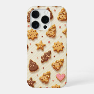 Coque iPhone 16 Pro Boîtier de téléphone à imprimer de cookies, Apple 