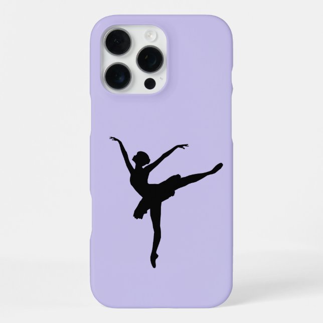 Coque iPhone Boîtier de téléphone de ballerine artistique (Verso)