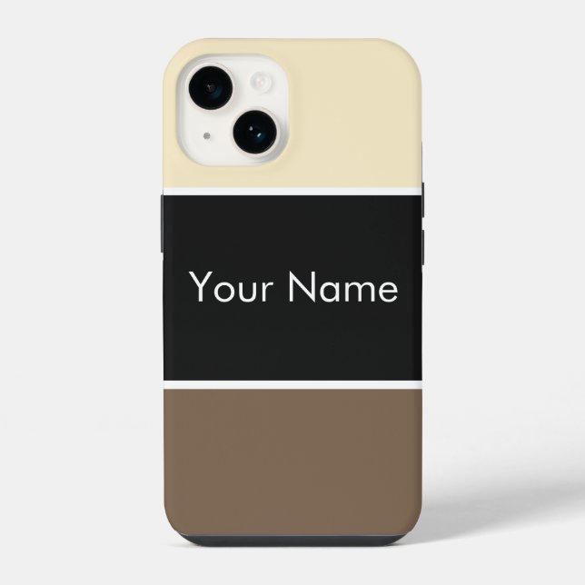 Coque iPhone Boîtier de téléphone personnalisable (Verso)