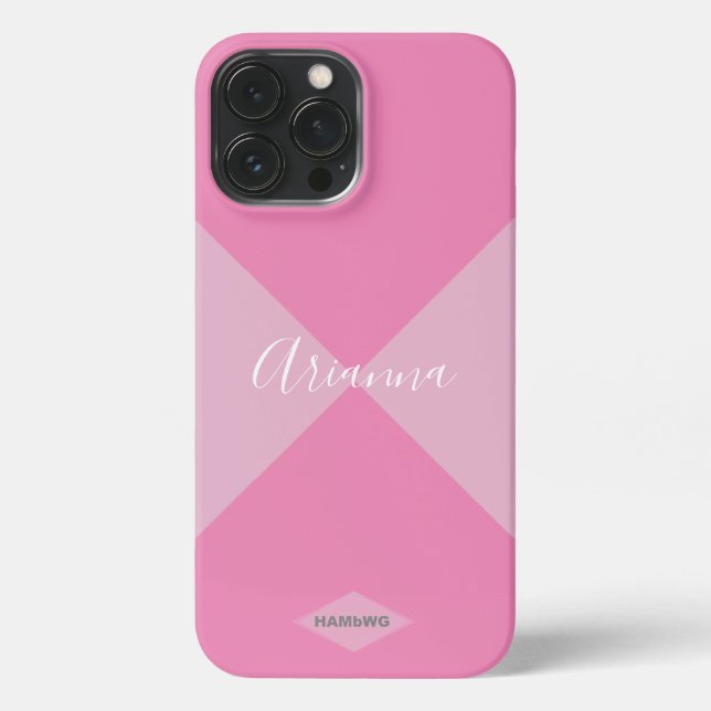 Coque iPhone Boîtier de téléphone portable - HAMbyWG - Deux ton (Verso)