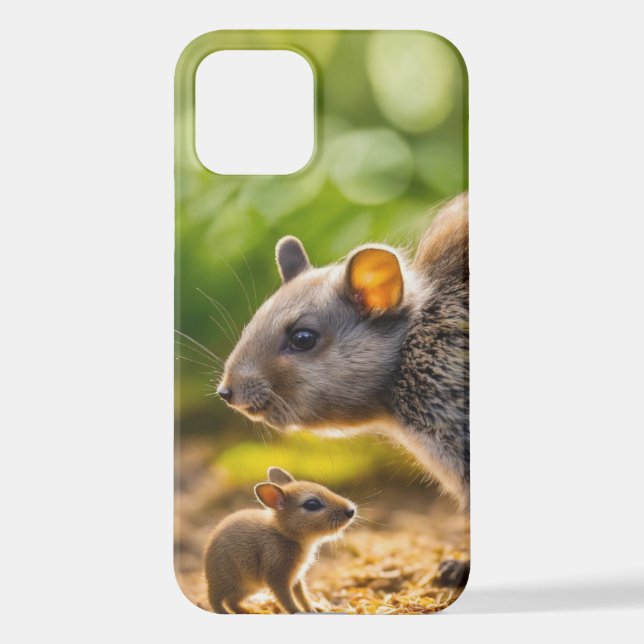 Coque iPhone Boîtier de téléphone pour oiseaux (Verso)